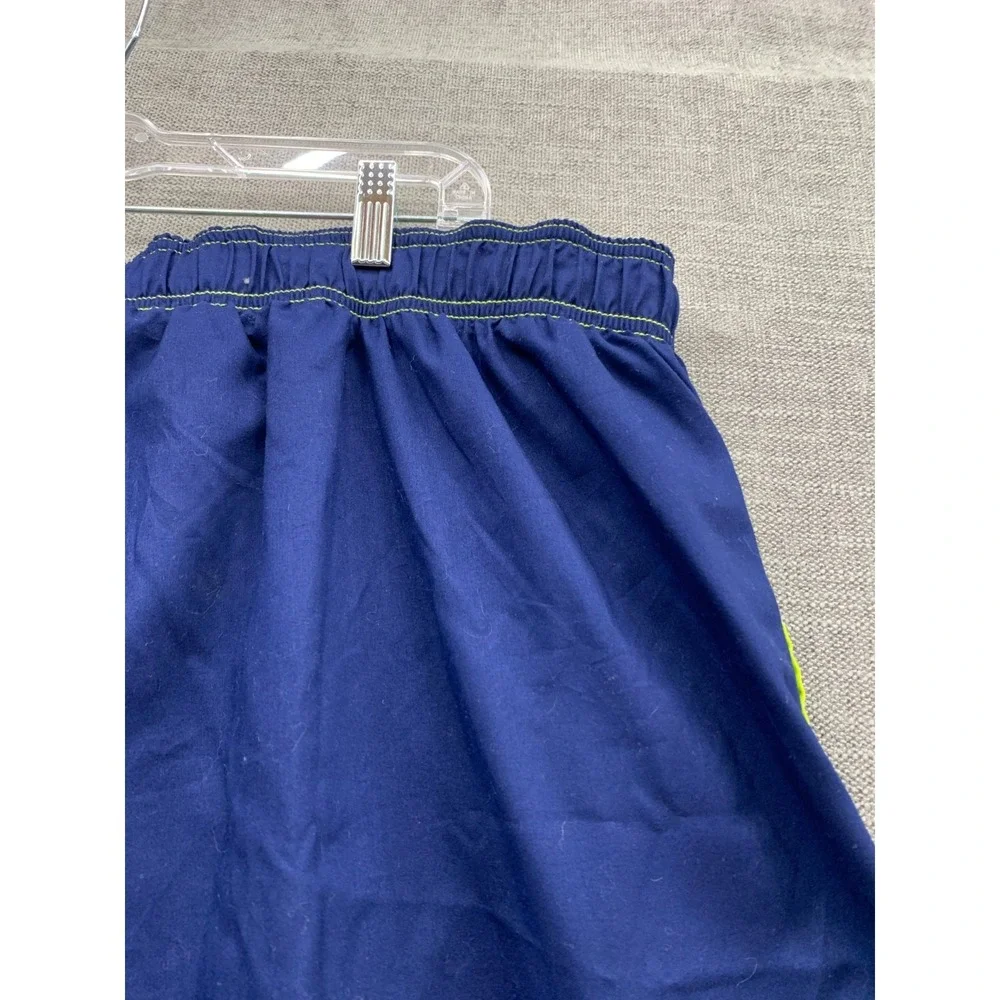 OT Revolution Swim Trunks‎ Mens XL Navy Blue Mesh Lined Drawstring Swimwear